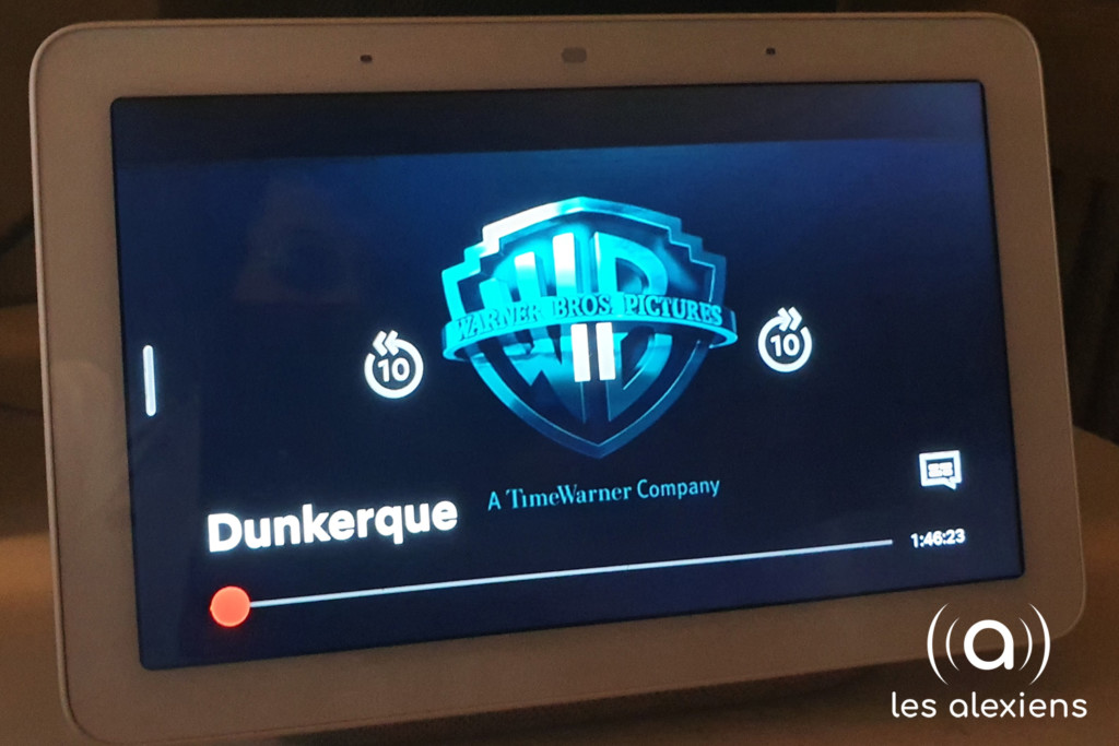 Lancer un film Netflix sur Nest Hub