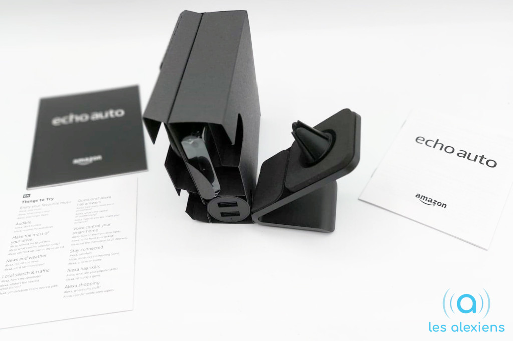 Echo Auto : contenu du packaging