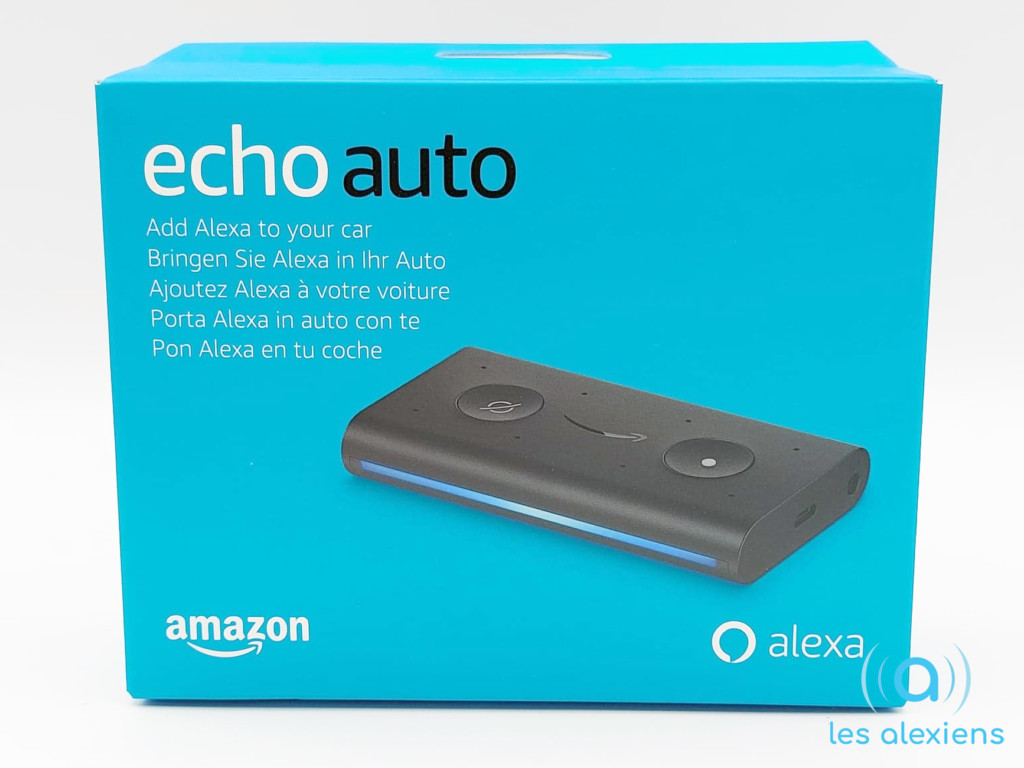 Test Amazon Echo Auto : unboxing et présentation