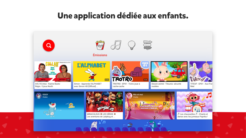 YouTube Kids sur Fire TV