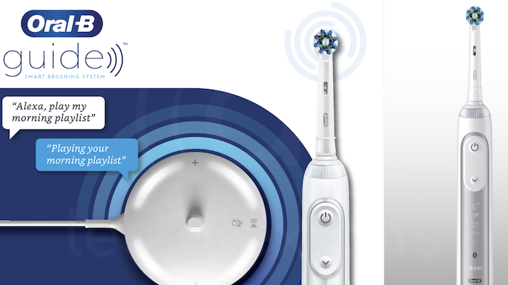 Oral-B présente une brosse à dents avec Alexa intégrée !
