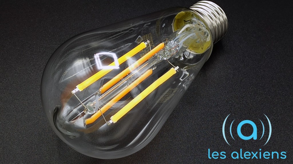 Calex Rutic Lamp : avis et test de l'ampoule connectée disponible chez Leroy Merlin