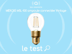 Notre avis sur l'ampoule vintage type Edison Meross MSL100