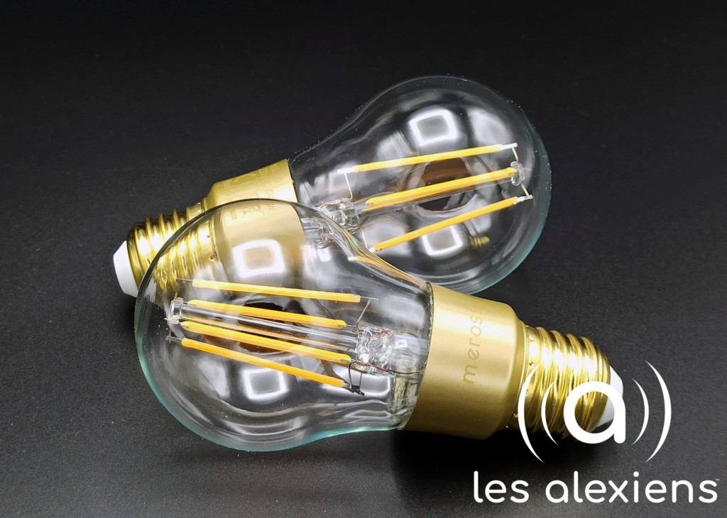 Meross MSL100 : une ampoule connectée vintage type Edison