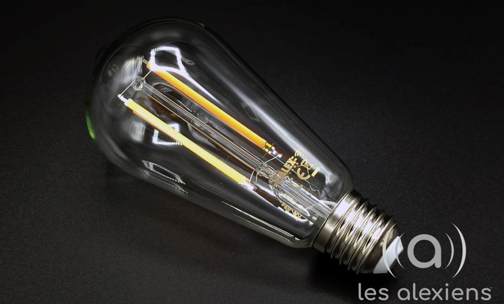 Calex : une ampoule connectée néo-rétro au look vintage