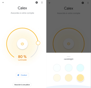 Ampoule Smart Life dans Google Home