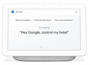 Nest Hub : Google Assistant dans les hôtels