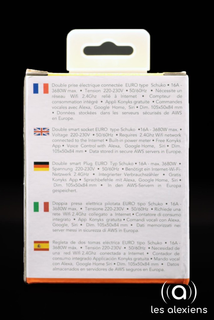 Notice en 5 langues