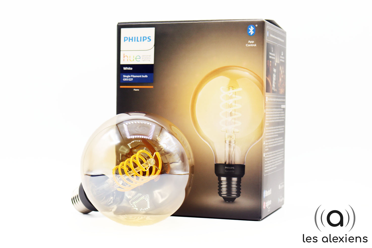 Notre avis sur l'ampoule connectée Philips Hue White Filament E27 en version globe