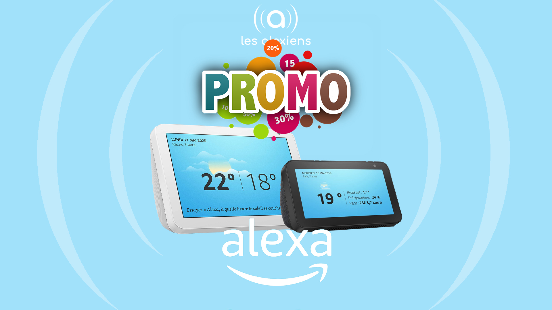 [BON PLAN] Echo Show promos sur les écrans connectés Alexa ! Les
