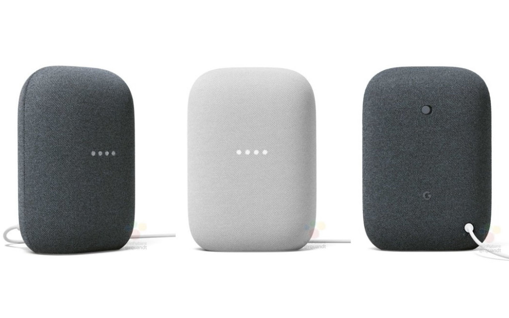 Nouvelles images du Nest Audio de Google