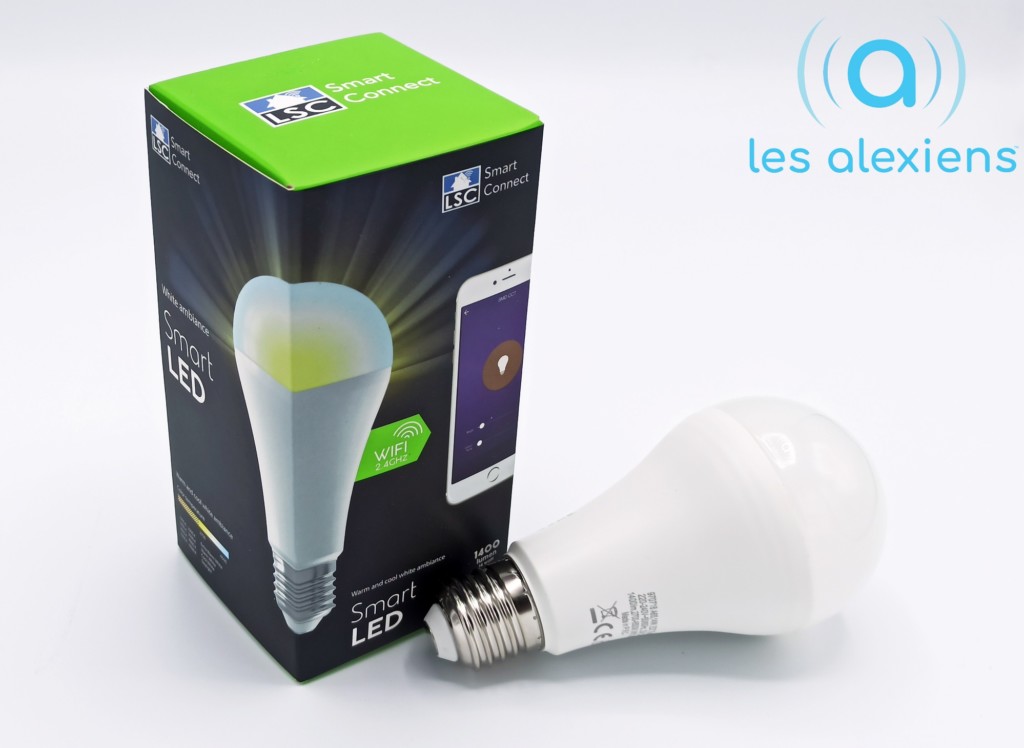 Test LSC Smart Connect White Ambiance 1400 lm : un petit prix avec la