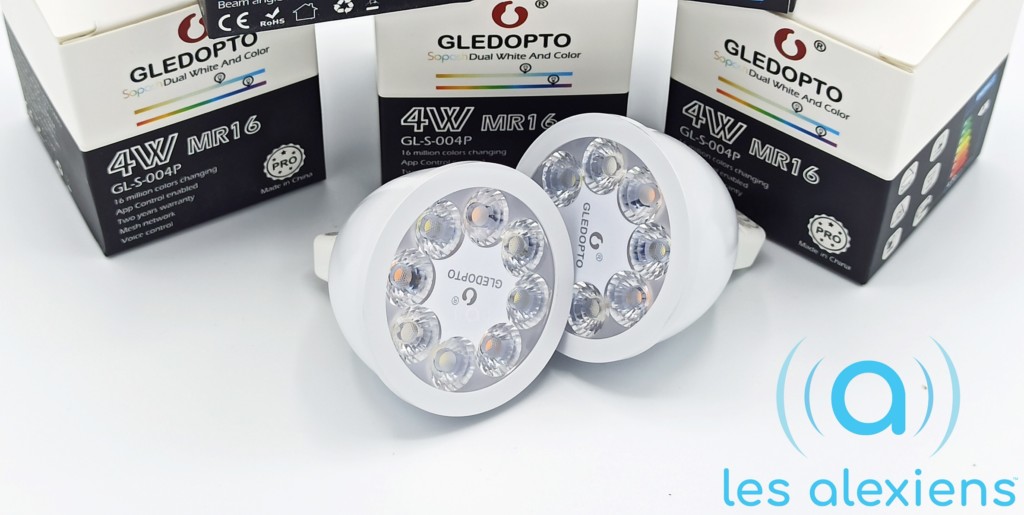 Les ampoules LED ZigBee MR16 sont de type GU5.3