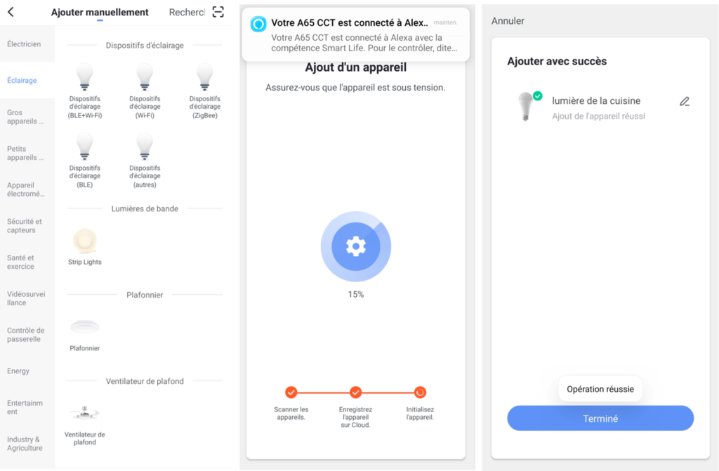 LSC Smart Connect avec Smart Life de Tuya