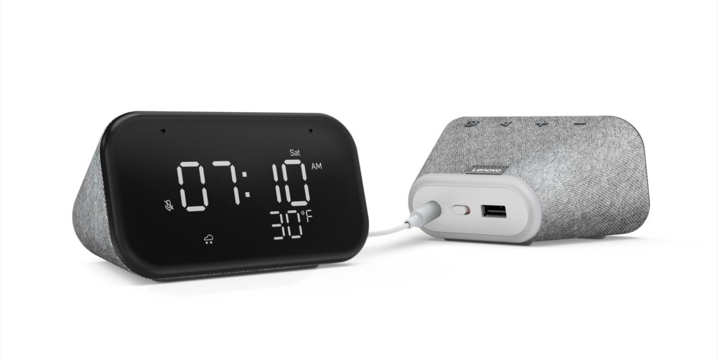 Lenovo Smart Clock : nouveau réveil connecté à Google Assistant