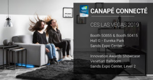 Miliboo Connected : le canapé connecté home cinéma 4D