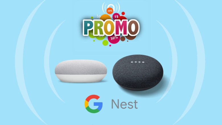 Google Nest Mini en promo à -33%
