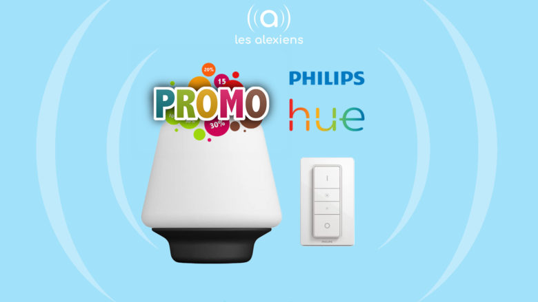 Promo sur la lampe connectée Philips Hue Wellness