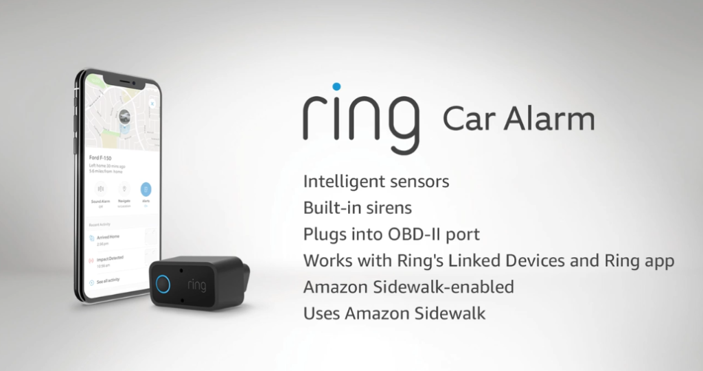 Ring Car Alarm : présentation Amazon Devices 2020