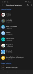 Thomson At Home dans Google Home