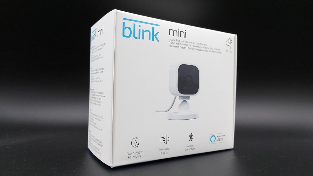 Unboxing caméra Blink Mini