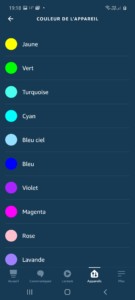 L'ampoule Thomson Diane LED offre un panel de couleurs important