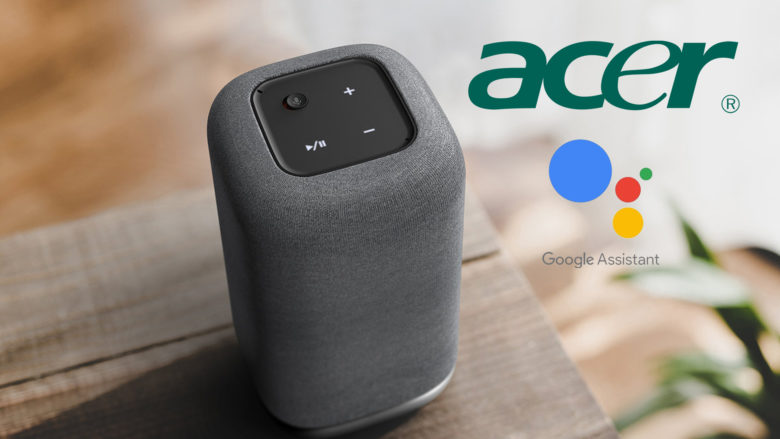 Acer présente Halo, son enceinte connectée avec Google Assistant
