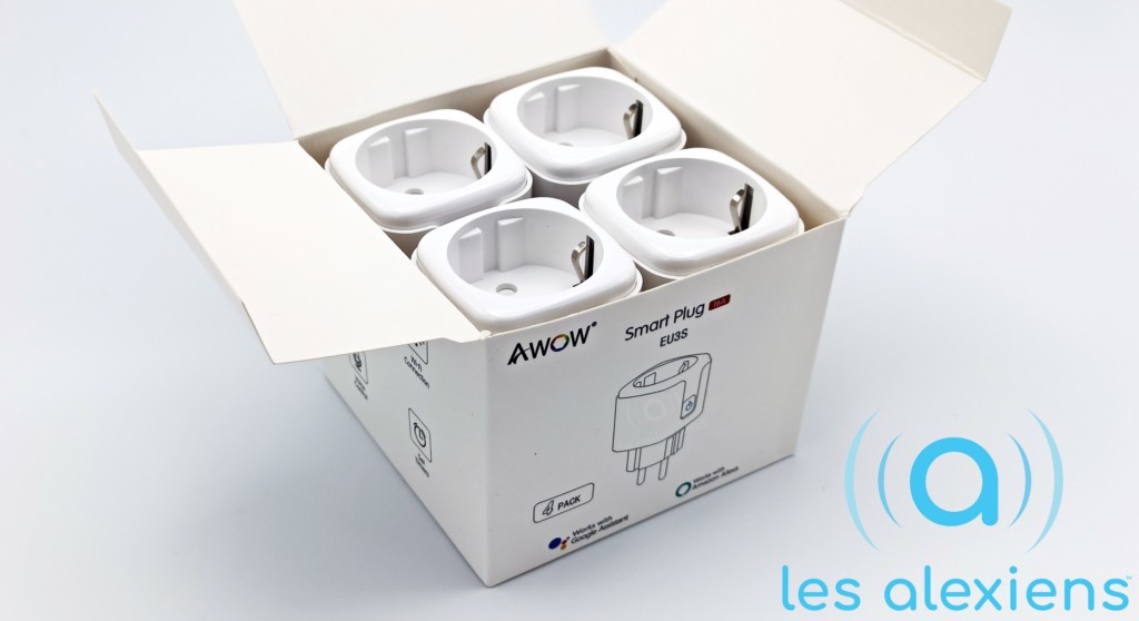 Unboxing des prises connectées AWOW