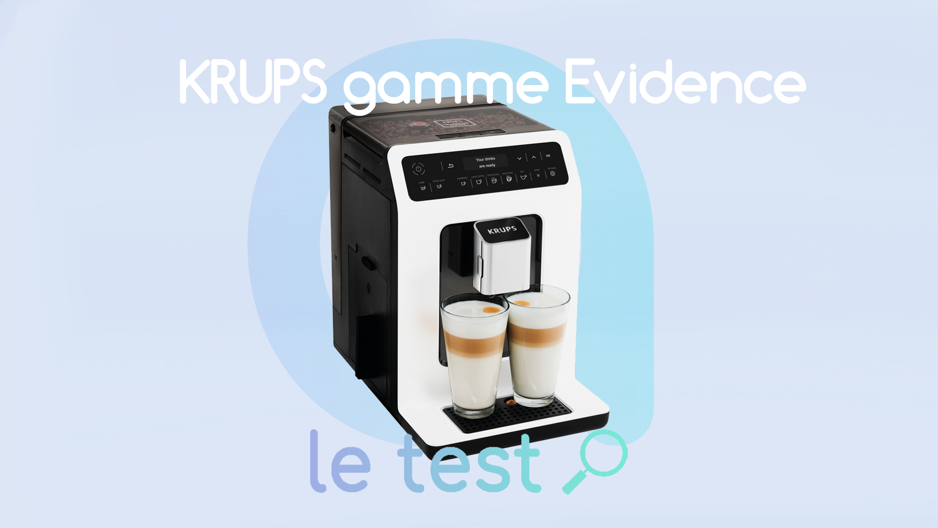 Test Krups Evidence : la machine à espresso automatique pour vous caféiner  – Les Alexiens
