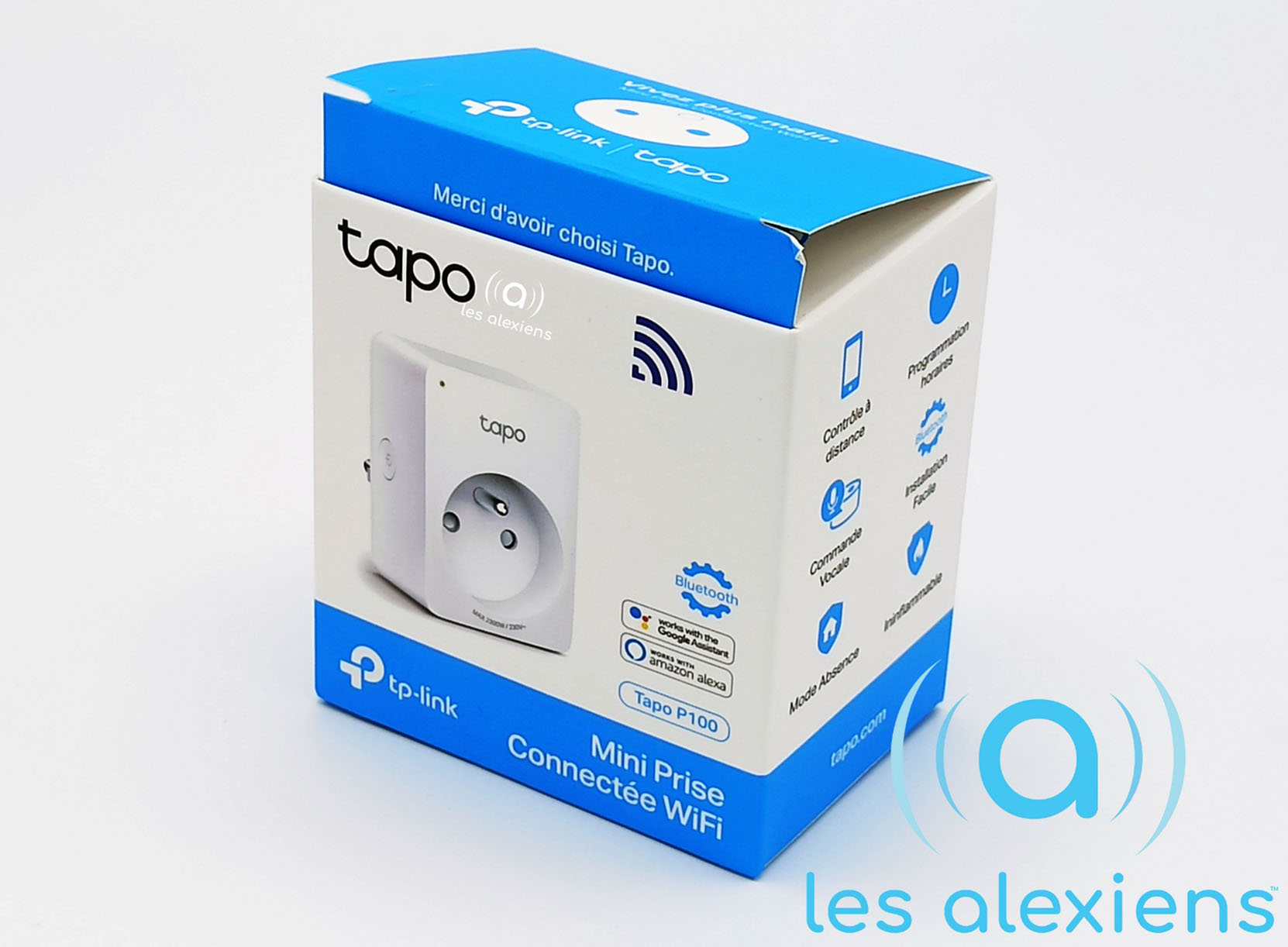 Mini Prise Connectée WiFi par TP-Link : TAPO P100 (FR) 