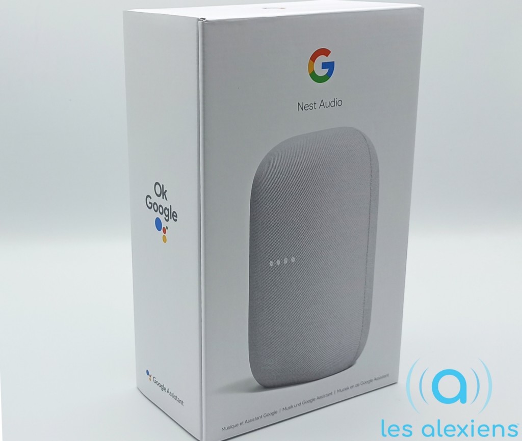 Unboxing du nouveau Nest Audio de Google