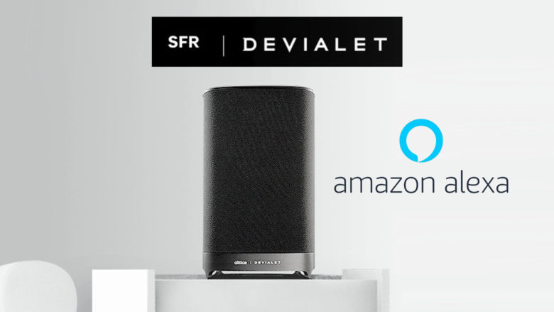 SFR HomeSound : une enceinte connectée Devialet avec Amazon Alexa