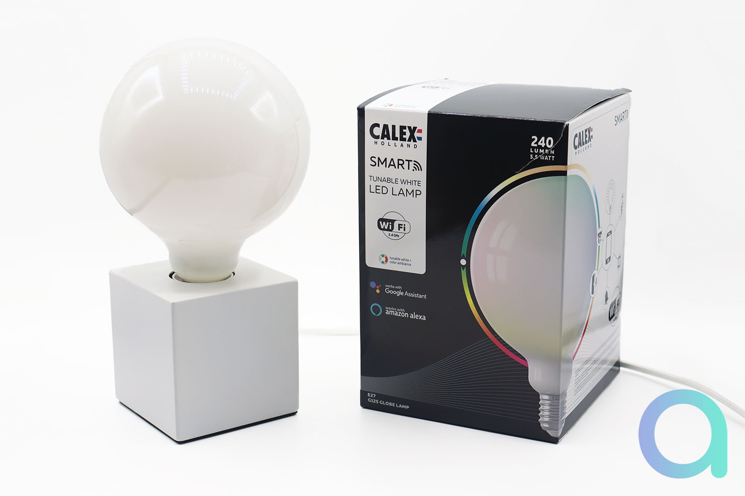 Pack Calex 2 ampoules connectées blanches : prix, avis, caractéristiques -  Orange