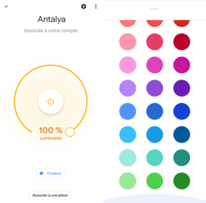 Konyks Antalya dans l'application Google Home