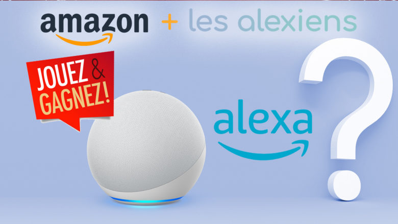 Répondez au sondage concernant Alexa pour tenter de gagner un Amazon Echo 4 avec Les Alexiens !