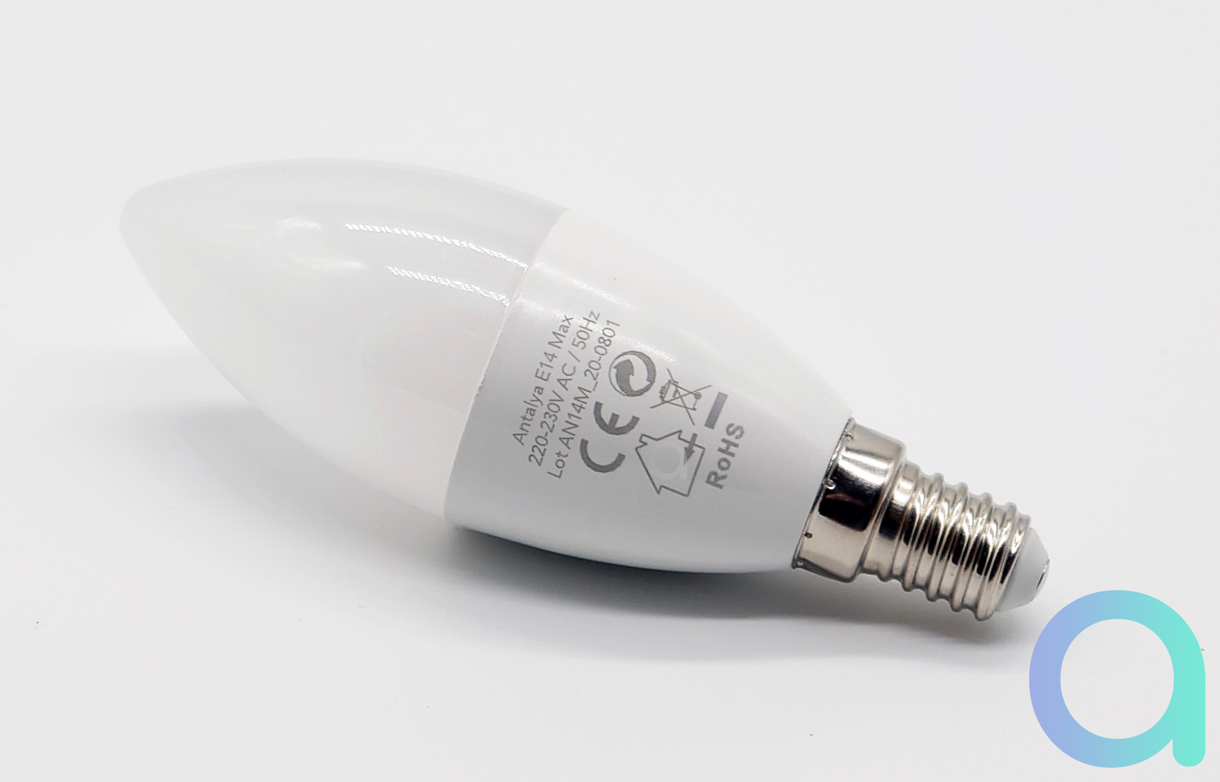 LED basse consommation E14 Ampoule Wi-FI 4.5W,blanc froid au chaud... RGB 16 Ṁ de couleurs Konyks Antalya E14 Max Easy DUAL PACK 