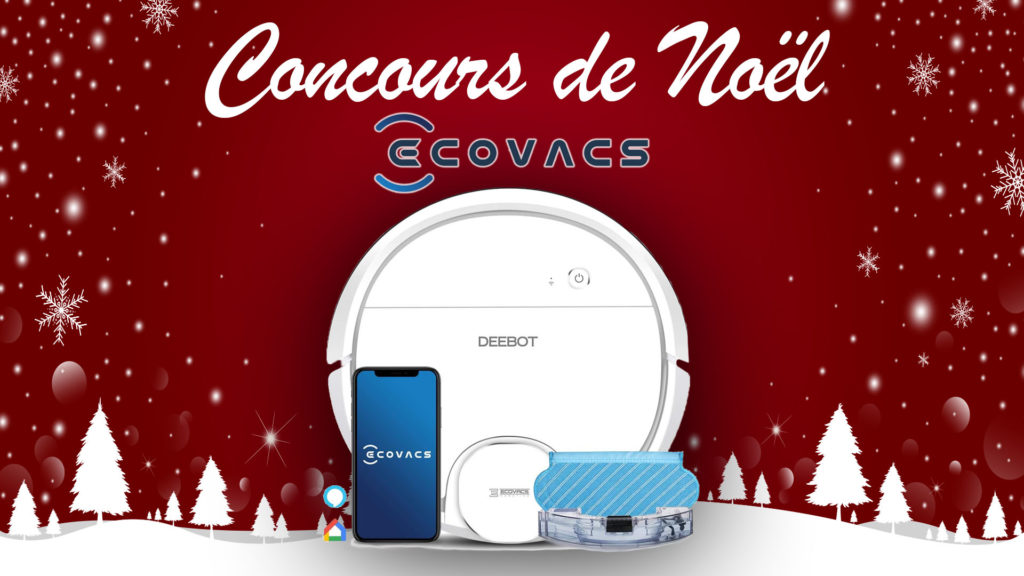 Gagnez un aspirateur robot Ecovacs Deebot Ozmo 905 avec notre concours de Noël