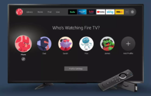 Profils utilisateurs dans Amazon Fire TV OS 2021