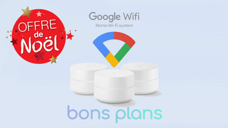 Vente flash de Noël sur Google Wifi en promo