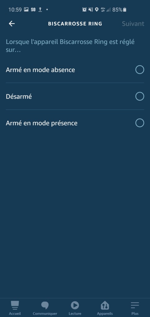 Les routines Alexa pour la Ring Alarm