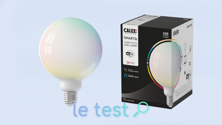 Notre avis sur l'ampoule Calex Smart Globe Lamp G125 E27