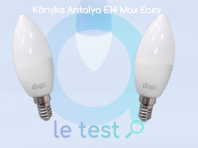 Notre avis sur l'ampoule Konyks Antalya E14 Max Easy