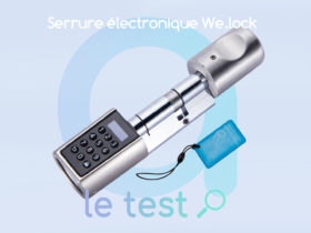 Notre avis sur le cylindre de serrure connectée We.Lock Soho