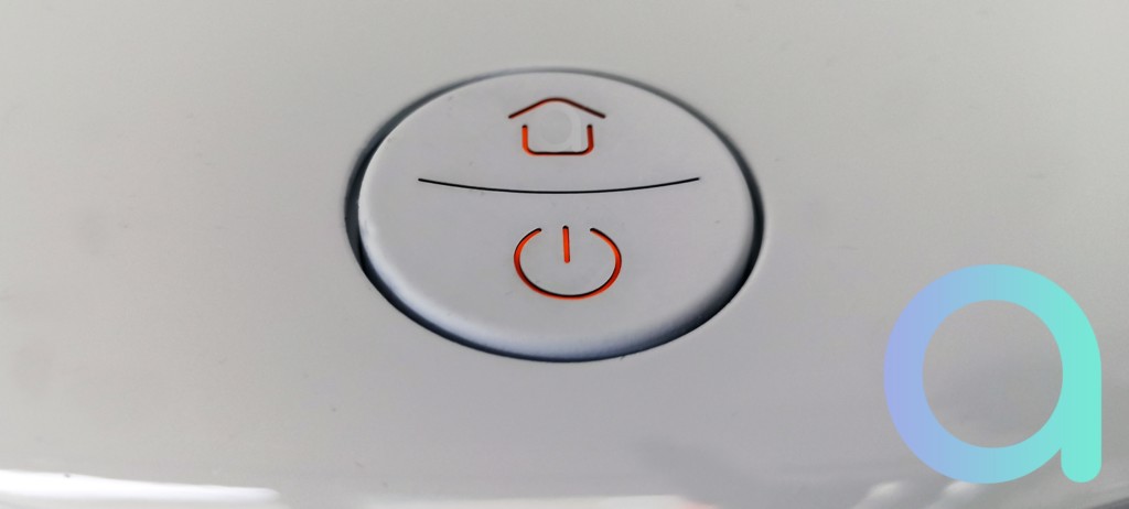 Le bouton de mise en marche du VIOMI SE