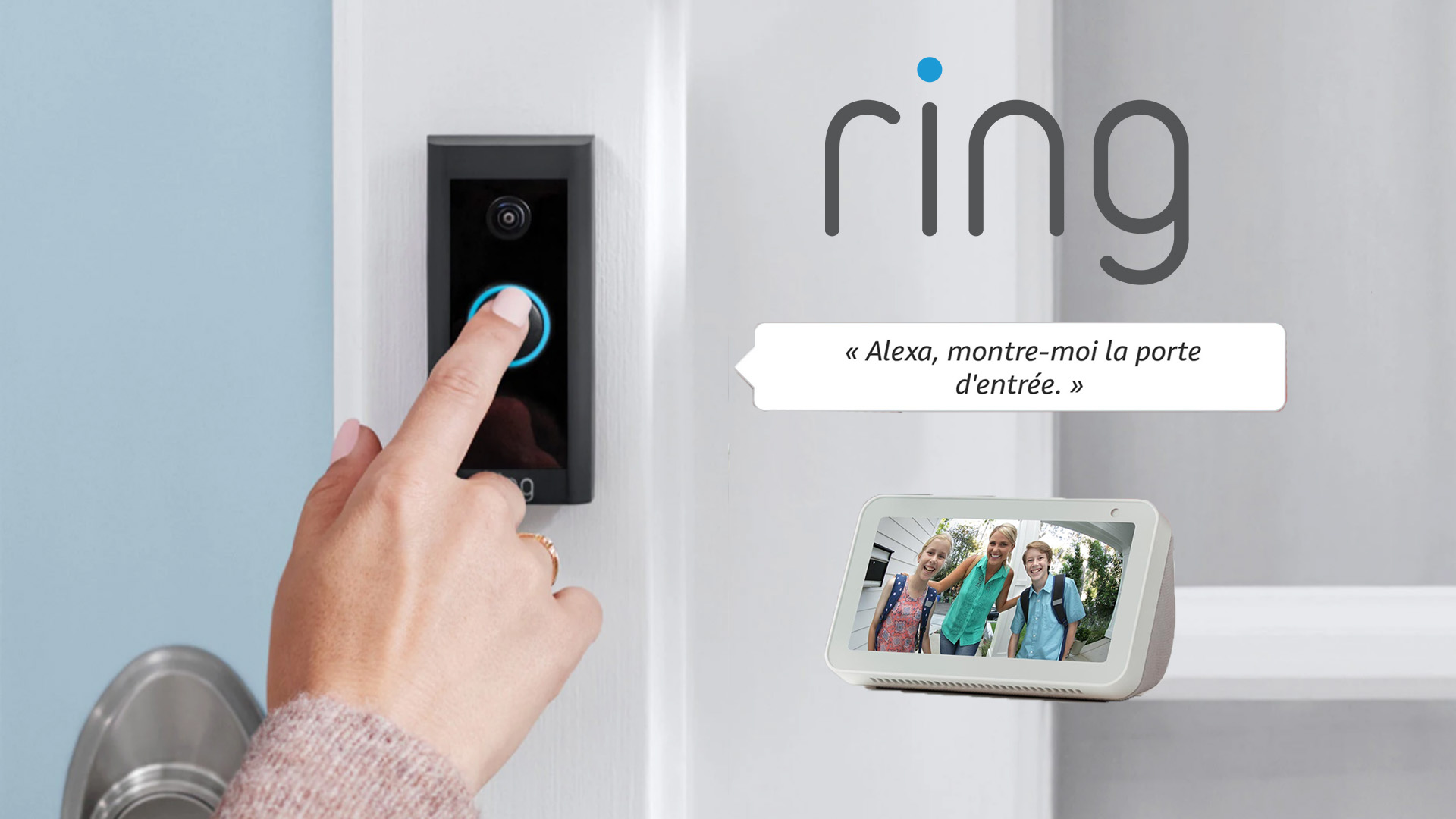 Flash Ring Intercom + Batterie + Echo Dot 5 à -50% – Les Alexiens