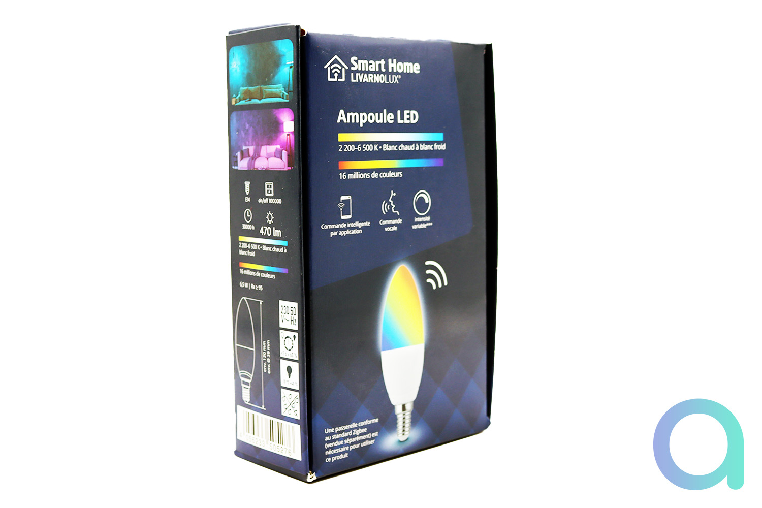 Test Livarno Lux E14 : l'ampoule ZigBee de Lidl – Les Alexiens