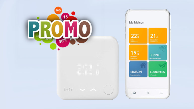 Promo Amazon sur le thermostat connecté Tado° V3+