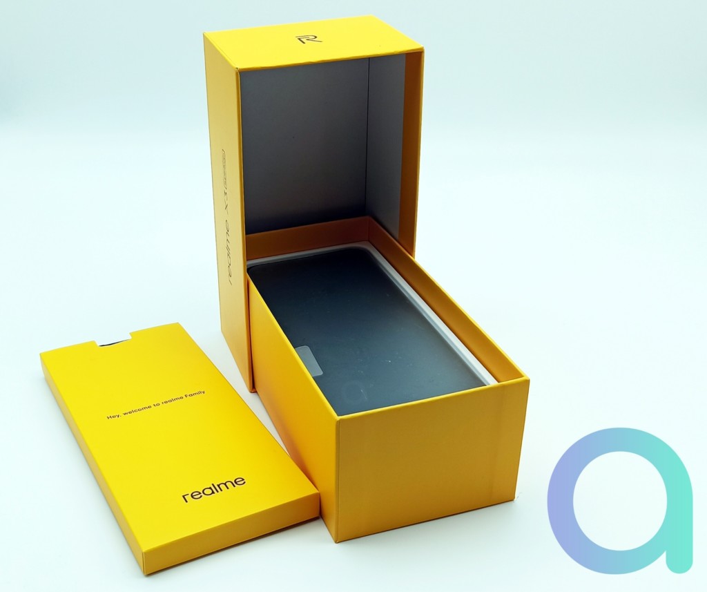 coffret du smartphone Realme X3