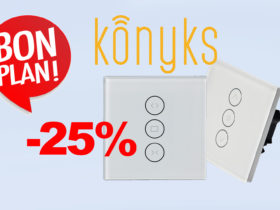 Promo sur les interrupteurs pour volets roulants Konyks Vollo Max