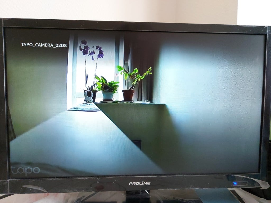 Affichage de la caméra extieure TP Link Tapo C310 sur écran avec Fire Tv